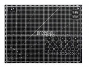 Фото Коврик для макетирования и резки iQFuture 45x60cm Black IQ-CMAT-A2/Black