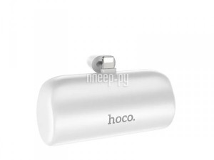 Фото Hoco Power Bank J106 Pocket 5000mAh Lightning White 6931474790385