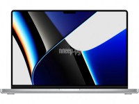 Фото APPLE MacBook Pro 14 (2021) (Русская / Английская раскладка клавиатуры) Silver MKGT3 (Apple M1 Pro with 10-core CPU and 16-core GPU/16384Mb/1Tb/Wi-Fi/Bluetooth/Cam/14.2/3024x1964/macOS)