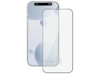 Фото Защитное стекло Pero для APPLE iPhone 15 Full Glue Black PGFG-I15