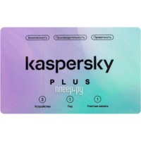 Фото Kaspersky Plus + Who Calls 3-Device 1 year Base Card KL1050ROCFS