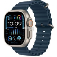 Фото APPLE Watch Ultra 2 GPS + Cellular 49mm Titanium Case with Blue Ocean Band MREG3