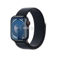 Фото APPLE Watch Series 9 GPS + Cellular 45mm Midnight Aluminium Case with Midnight Sport Loop MRMF3
