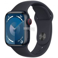 Фото APPLE Watch Series 9 GPS + Cellular 45mm Midnight Aluminium Case with Midnight Sport Band - S/M MRMC3