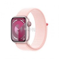 Фото APPLE Watch Series 9 GPS + Cellular 41mm Pink Aluminium Case with Light Pink Sport Loop MRJ13