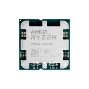 Фото AMD Ryzen 5 7600 (3800MHz/AM5/L2+L3 32768Kb) 100-000001015 OEM