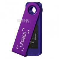 Фото Аппаратный криптокошелек Ledger Nano S Plus Purple Amethyst