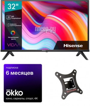 Фото Hisense 32A4K New Выгодный набор + подарок серт. 200Р!!!