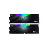 Фото A-Data XPG Lancer RGB DDR5 DIMM 6000MHz PC-48000 CL30 - 64Gb KIT (2x32Gb) Black AX5U6000C3032G-DCLARBK