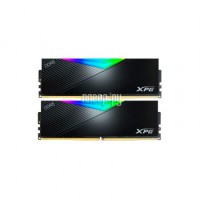 Фото A-Data XPG Lancer RGB DDR5 DIMM 6000MHz PC-48000 CL30 - 32Gb KIT (2x16Gb) Black AX5U6000C3016G-DCLARBK