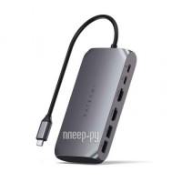 Фото Satechi Multimedia Adapter M1 Space Grey ST-UCM1HM