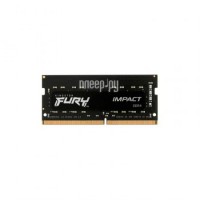 Фото Kingston Fury Impact DDR4 SO-DIMM 3200Mhz PC25600 CL40 - 16Gb KF432S20IB/16
