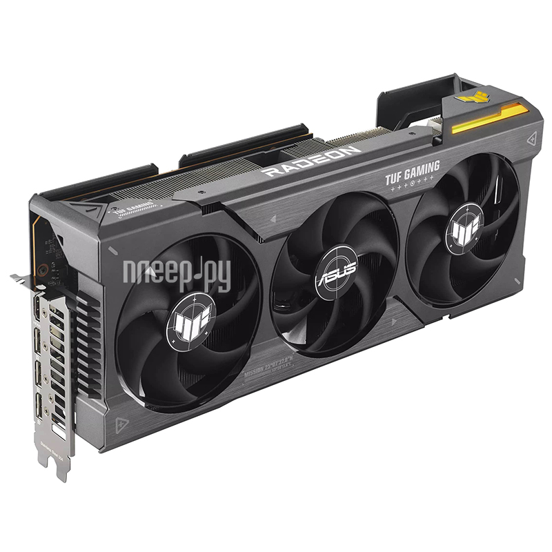 Купить ASUS TUF Gaming Radeon RX 7900 XTX OC Edition 24GB 2395MHz PCI-E 4.0 24576Mb 20000MHz 384-bit 3xDP HDMI TUF-RX7900XTX-O24G-GAMING по низкой цене в Москве | Интернет магазин Плеер.ру