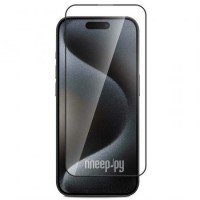 Фото Защитное стекло Svekla для APPLE iPhone 15 Pro Max AS Plasma Black ZS-SVAP15PM-FGBL