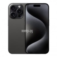 Фото APPLE iPhone 15 Pro 1Tb Black Titanium (A3104) (dual nano-SIM only)