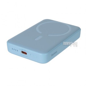 Фото Baseus Power Bank Magnetic Mini Wireless 10000mAh 20W Blue PPCX110103