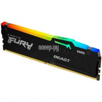 Фото Kingston Fury Beast Black EXPO RGB DDR5 DIMM 5600MHz PC-44800 CL36 - 32Gb KF556C36BBEA-32