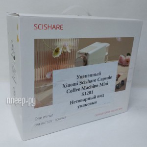 Фото Кофемашина Xiaomi Scishare Capsule Coffee Machine Mini S1201 уцененный