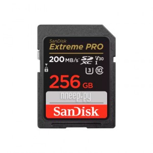 Фото 256Gb - SanDisk SDXC UHS-1 SDSDXXD-256G-GN4IN