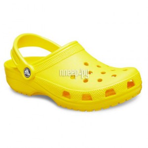 Фото Crocs Classic р.37-38 RU / р.M5/W7 US Yellow 10001-7C1