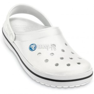 Фото Crocs Crocband р.37-38 RU / р.M5/W7 US White 11016-100