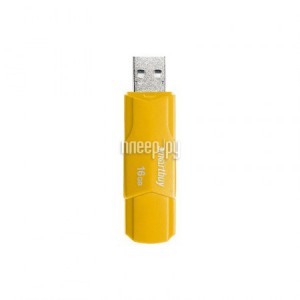 Фото 16Gb - SmartBuy Clue USB Yellow SB16GBCLU-Y
