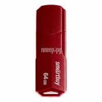 Фото 64Gb - SmartBuy Clue USB Bordo SB64GBCLU-BG