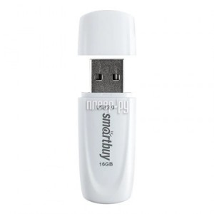 Фото 16Gb - SmartBuy Scout USB 3.1 White SB016GB3SCW