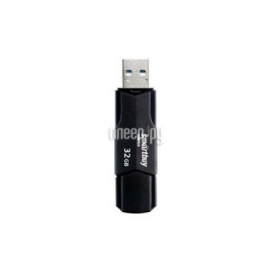 Фото 32Gb - SmartBuy Clue USB 3.1 Black SB32GBCLU-K3