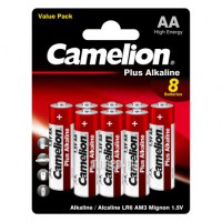 Фото АА - Camelion Plus Alkaline LR6-BP5+3 (8 штук)