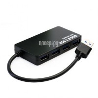 Фото Хаб USB Ergolux USB - 4xUSB Black ELX-SLP01-C02