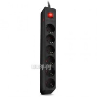 Фото Сетевой фильтр Sven Optima 6 Sockets 5m Black SV-021030