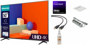Фото Hisense 50A6K Выгодный набор + подарок серт. 200Р!!!