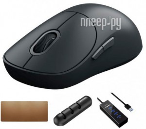 Фото Xiaomi Wireless Mouse 3 Dark Grey XMWXSB03YM Выгодный набор + подарок серт. 200Р!!!