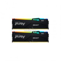 Фото Kingston Fury Beast Black RGB Expo DDR5 DIMM 5200Mhz PC41600 CL36 - 32Gb (2x16Gb) KF552C36BBEAK2-32