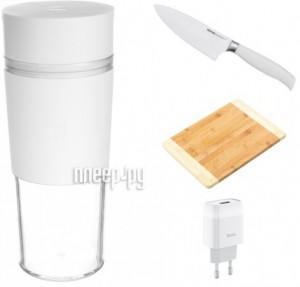 Фото Xiaomi Mijia Portable Juicer Cup 300ml MJZZB01PL Выгодный набор + подарок серт. 200Р!!!