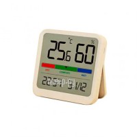 Фото Beheart Temperature and Humidity Clock Display W200 White
