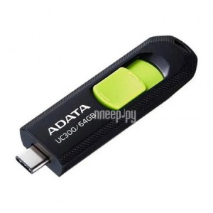 Фото 64Gb - A-Data ACHO-UC300-64G-RBK/GN