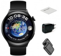 Фото Huawei Watch 4 ARC-AL00 Black-Black Strap 55020APA Выгодный набор + подарок серт. 200Р!!!