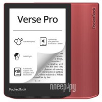 Фото PocketBook РВ634 Verse Pro Red PB634-3-WW