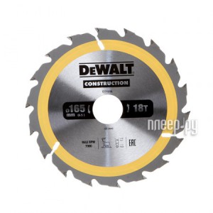 Фото DeWalt Construction пильный для стали 165х30mm DT1936-QZ