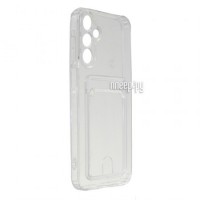 Фото Чехол Zibelino для Samsung Galaxy A15 4G / 5G Silicone Card Holder защита камеры Transparent ZSCH-SAM-A156-CAM-TRN