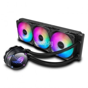 Фото ASUS ROG Strix LC II 360 ARGB Black (Intel LGA S1150/1151/1155/1156/2011/2011-3/2066/1200/1700 / AMD AM4/AM5) 90RC00F1-M0UAY4