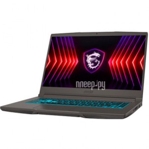Фото MSI Thin 15 B12UC-1628XRU 9S7-16R831-1628 (Intel Core i7-12650H 2.3GHz/16384Mb/512Gb SSD/nVidia GeForce RTX 3050 4096Mb/Wi-Fi/Cam/15.6/1920x1080/DOS)