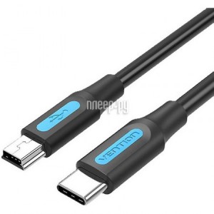 Фото Vention USB 2.0 CM - Mini-B 5pin 1.5m COWBG