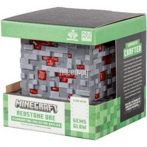 Фото The Noble Collection Minecraft Фонарь в виде блока красной руды NN3725