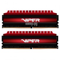 Фото Patriot Memory Viper 4 RTL DDR4 DIMM 3200MHz PC4-25600 CL16 - 64Gb Kit (2x32Gb) PV464G320C6K