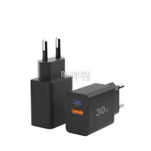 Фото Amperin YDS-TC030-011 USB-A - USB-C 30W Black 101805