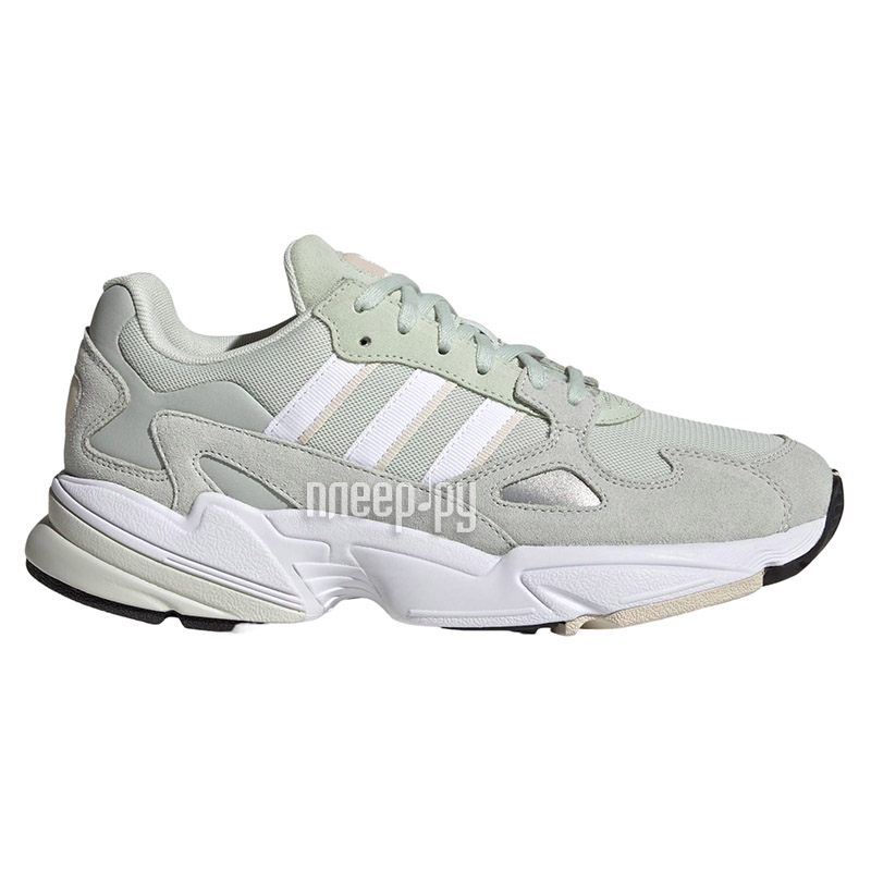 Adidas falcon green white on sale