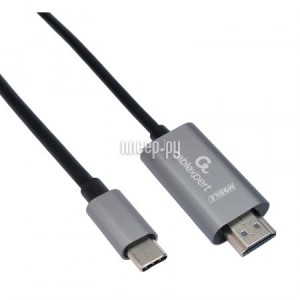 Фото Gembird Cablexpert Type-C - HDMI v2.0 1.8m Black CCB-A-CM-HDMI-1.8M